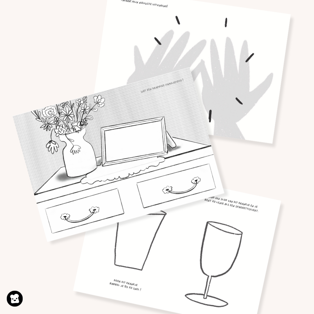 Digitale versie 'Dit is een heel raar kleurboek'