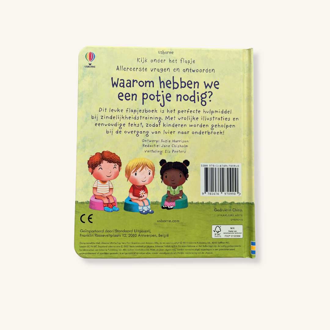 Waarom hebben we een potje nodig?