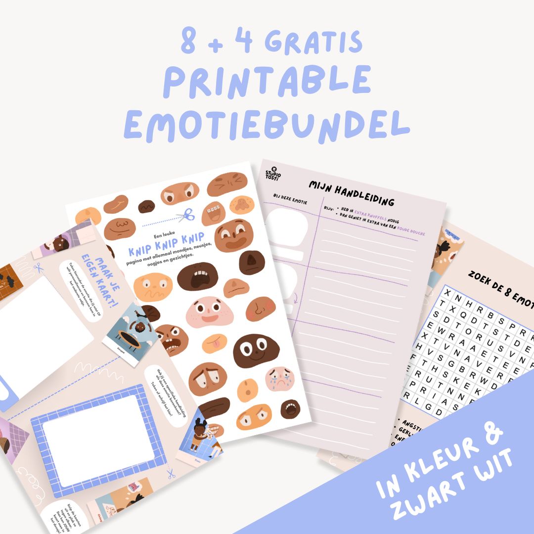 Printable Emotiebundel