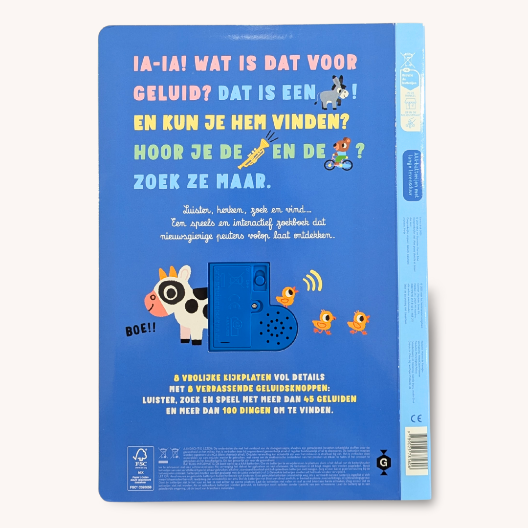 Mijn grote zoekboek met geluiden