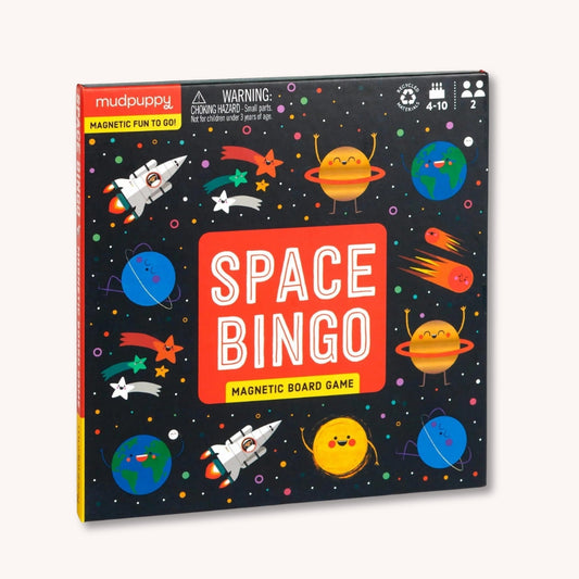 Magnetisch reisspelletje: Space Bingo