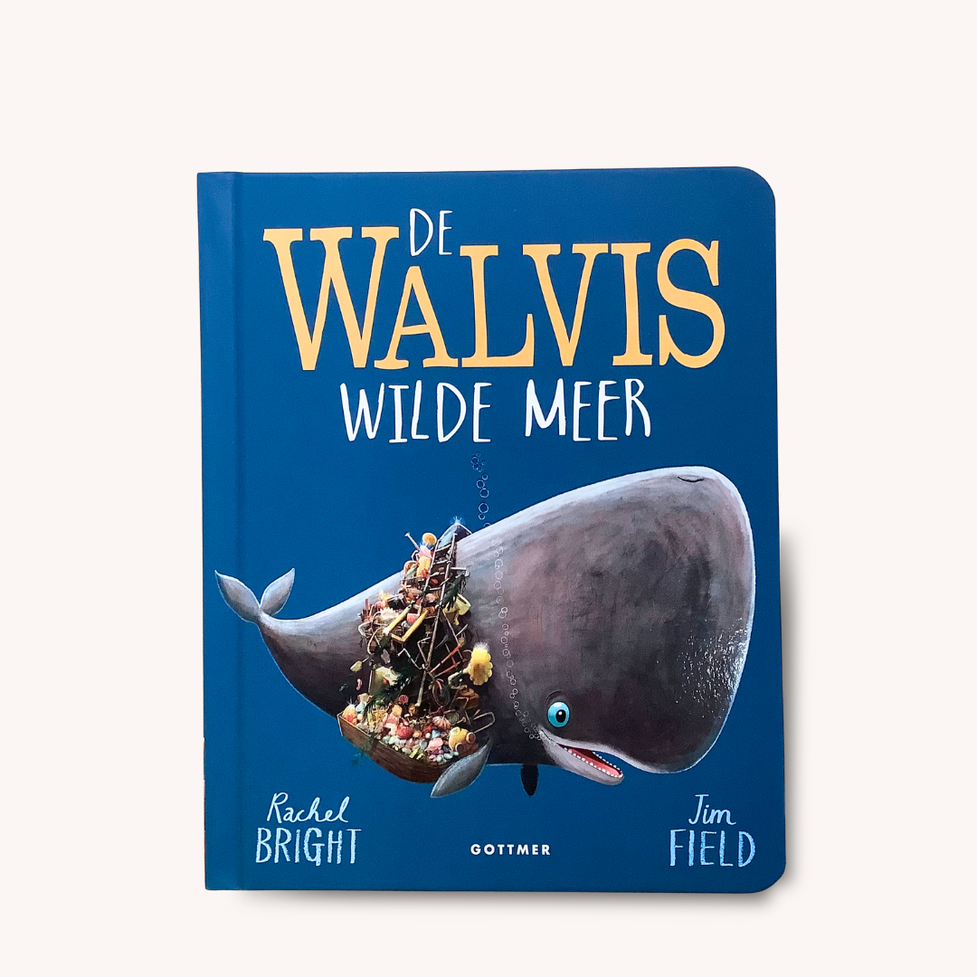 Kartonboek De walvis wilde meer