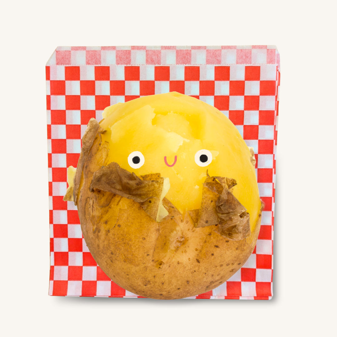 Set Wenskaarten Schatjes van patatjes🍟🥔