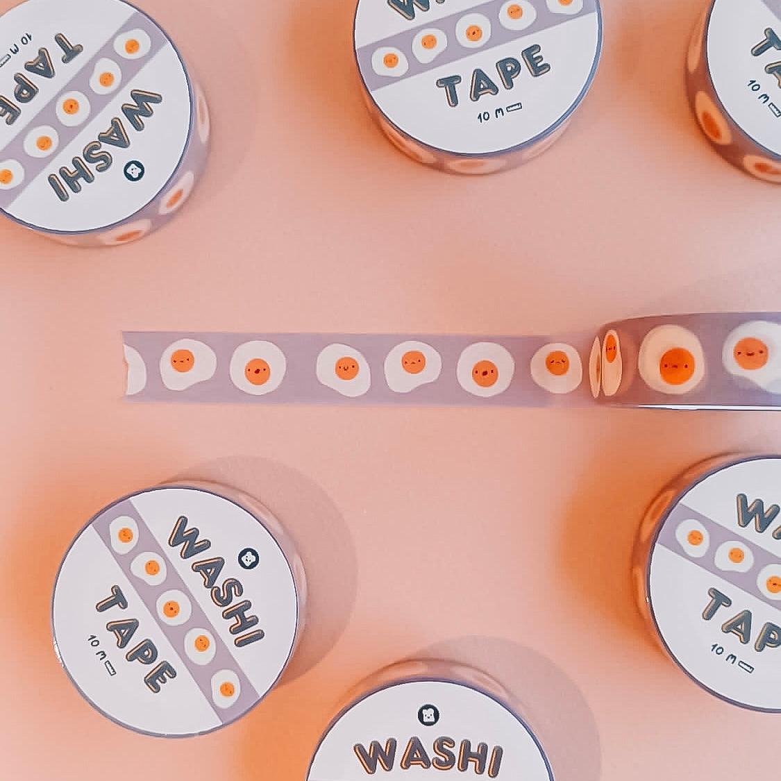 Washi tape Emotie eitjes