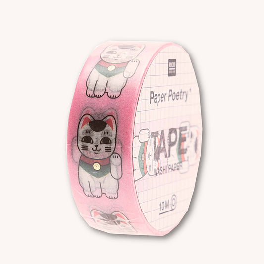 Washi Tape Lucky Cat