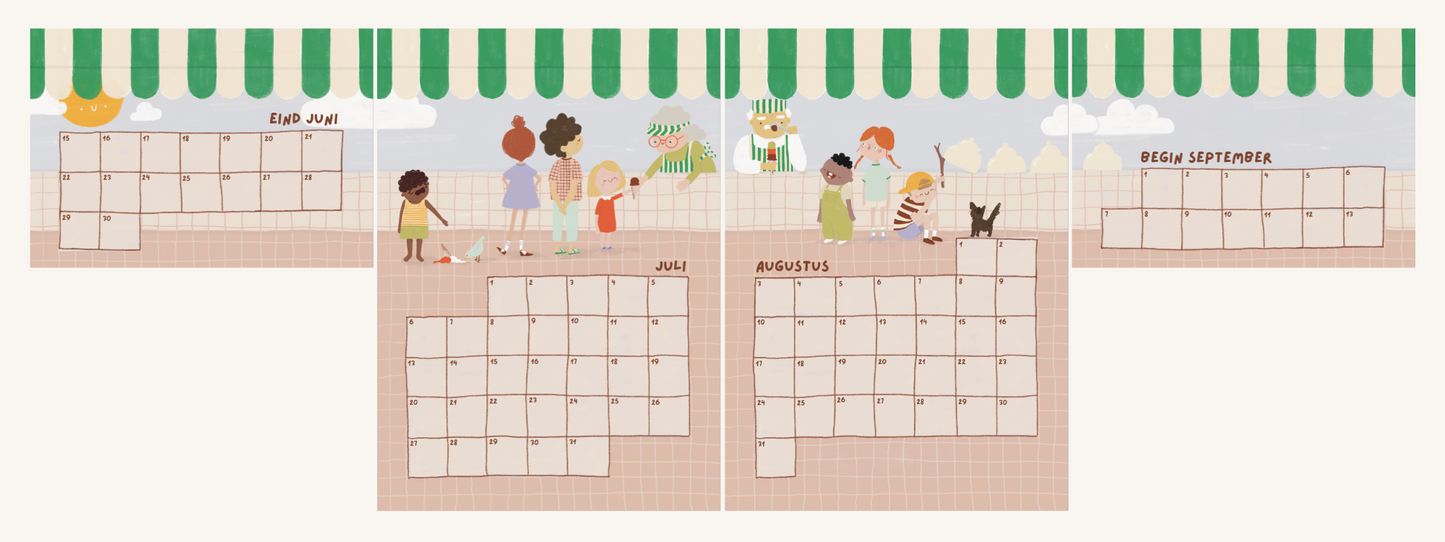 Zomervakantie Planner 2026 🍦