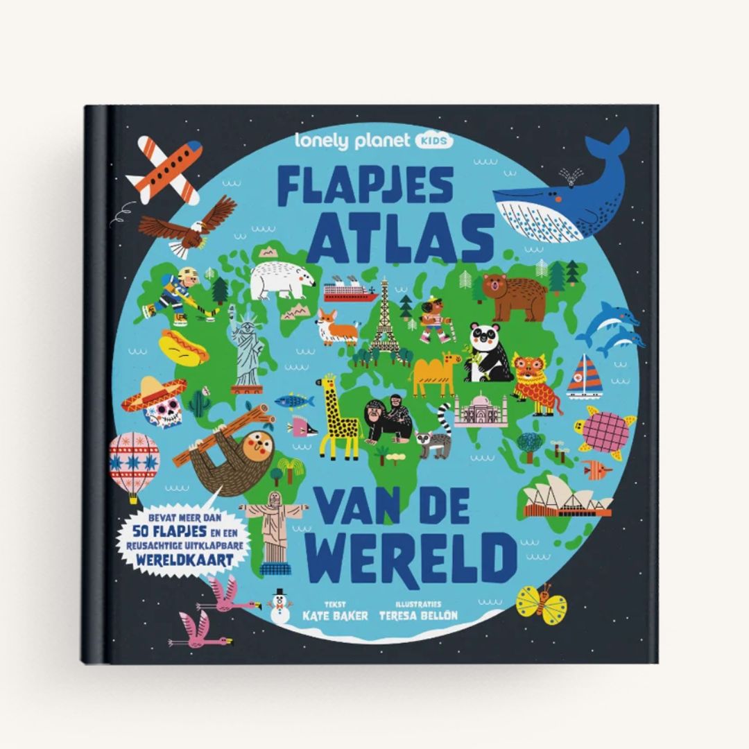 Flapjes Atlas van de wereld